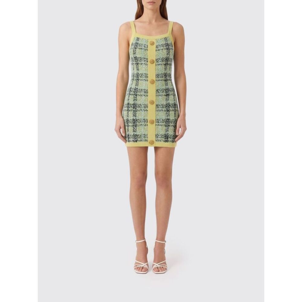 Balmain Women Balmain Tweed Sheath Dress